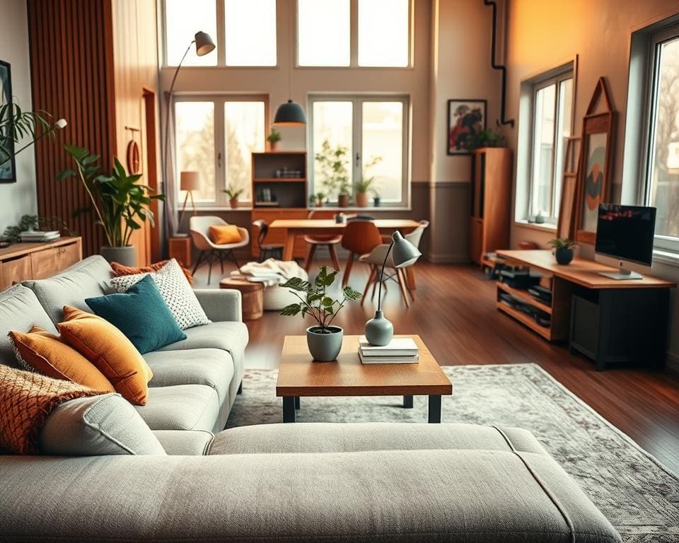 Interieurideeën voor een multifunctionele ruimte