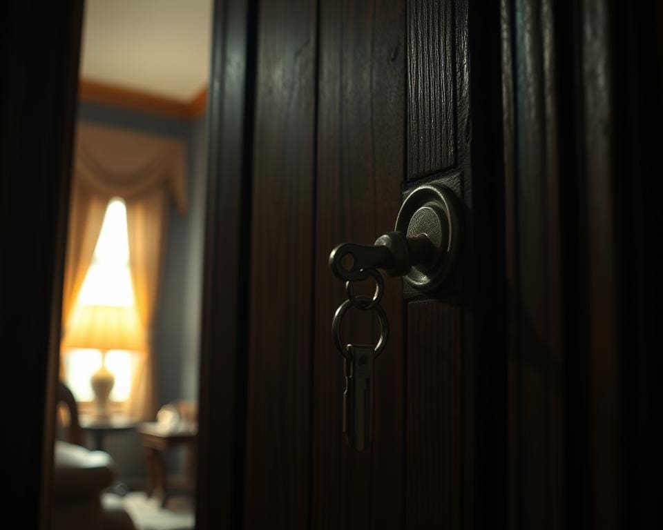 Wat als mijn deur dichtslaat met sleutel erin?