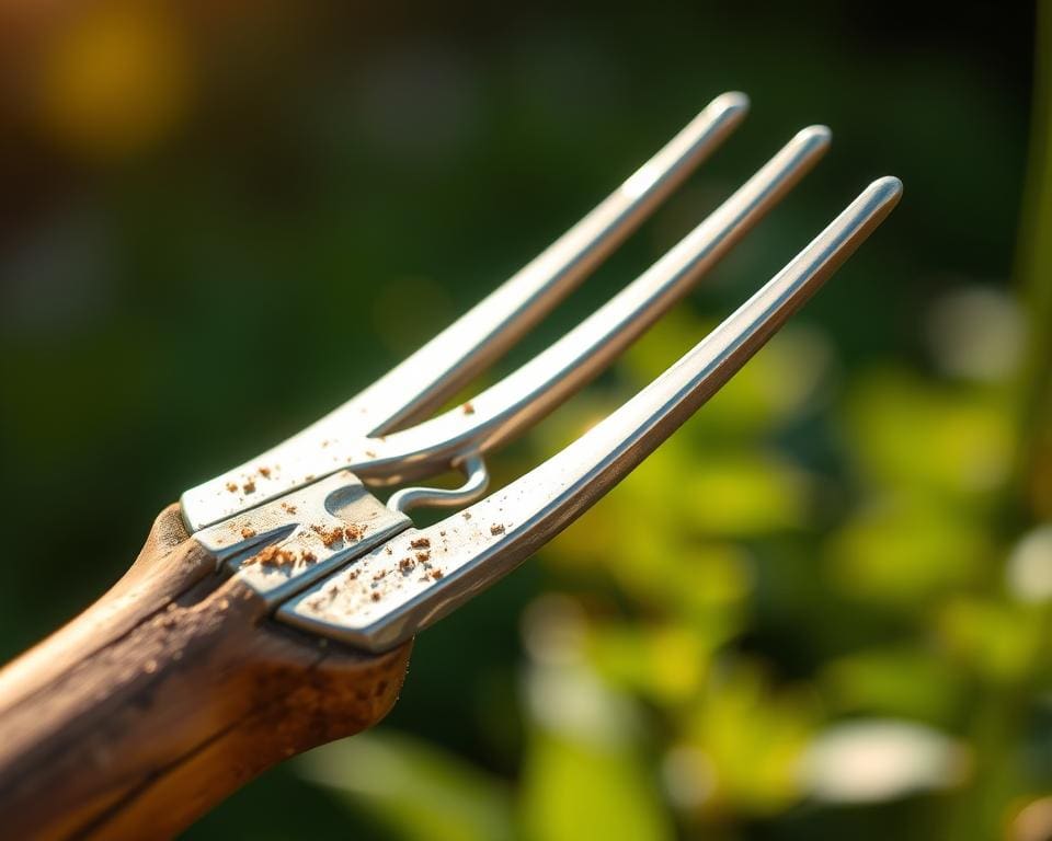 Wat is de functie van een wiedvork precies?