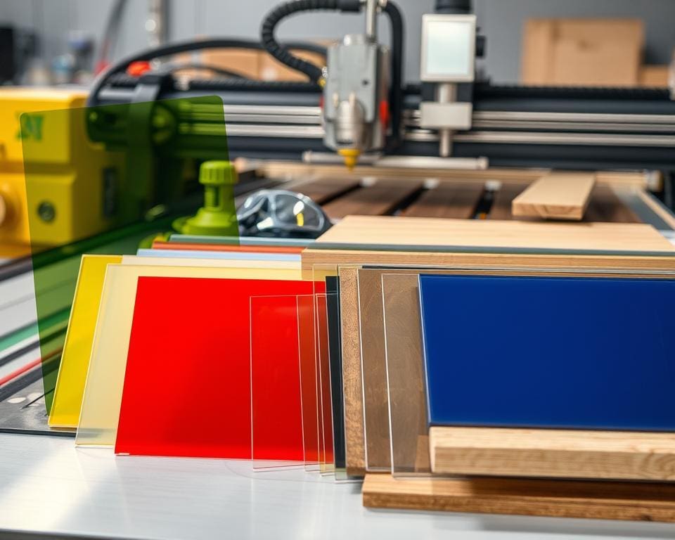 materialen voor lasersnijden