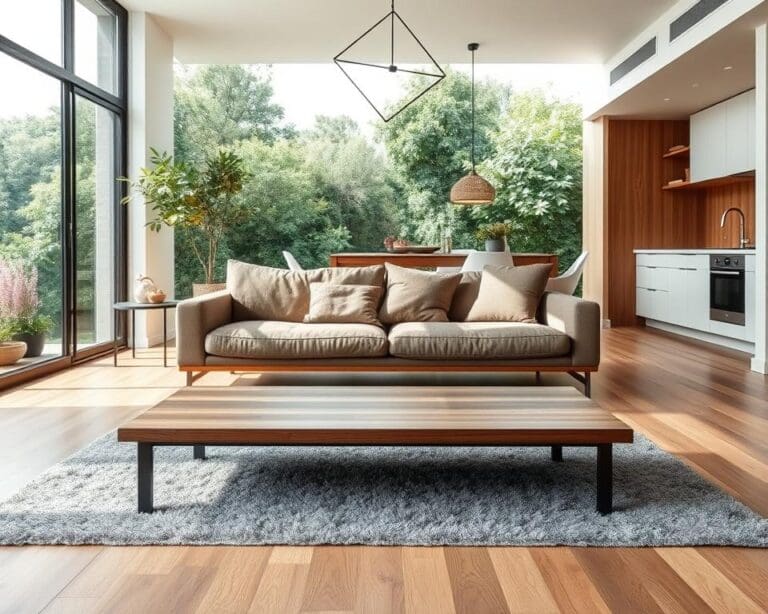 Hoe combineer je hout met moderne materialen?