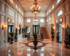 Hoe geef je een kleine hal een groots effect?