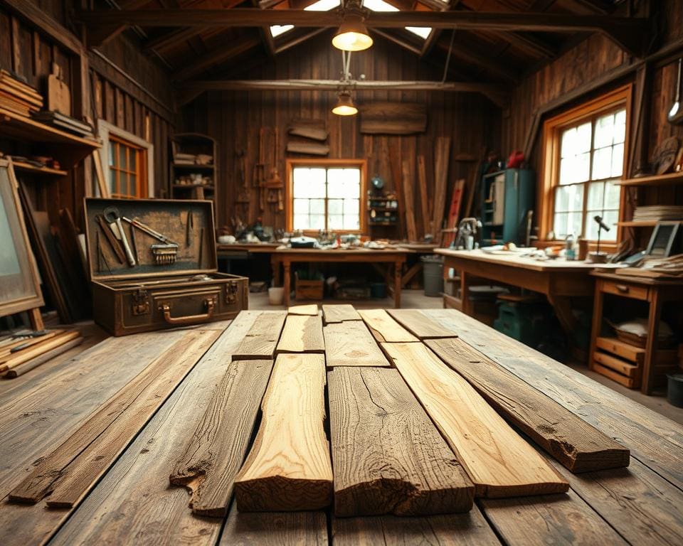 Hoe hergebruik je hout uit oude meubels?