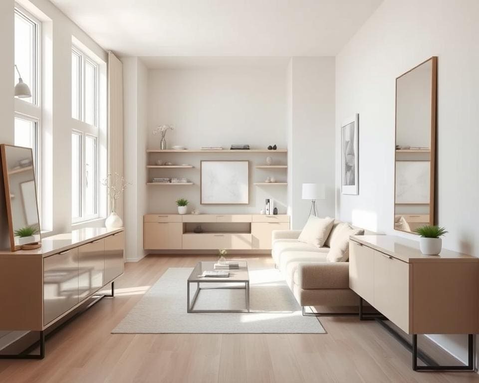 Hoe maak je een smalle woonkamer toch praktisch?