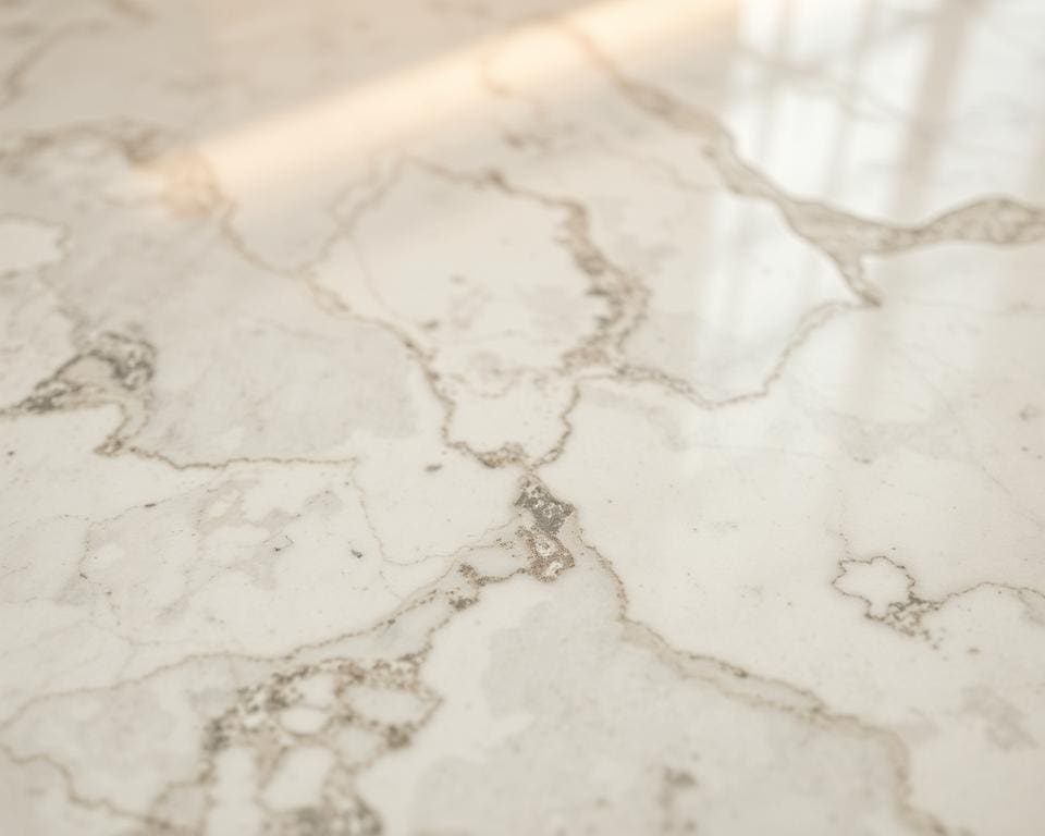 Hoe pas je marmer toe zonder dat het kil wordt?