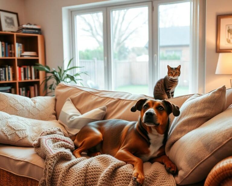 Hoe richt je een huis in met huisdieren?