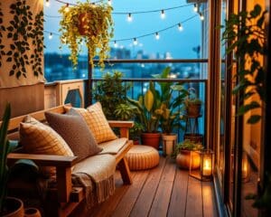 Hoe richt je een klein balkon praktisch én gezellig in?