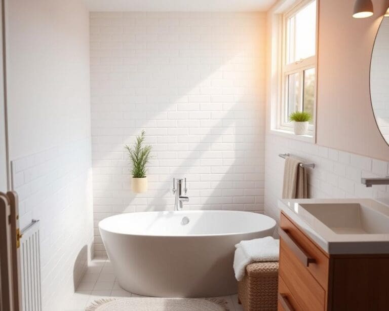 Hoe richt je een kleine badkamer stijlvol in?