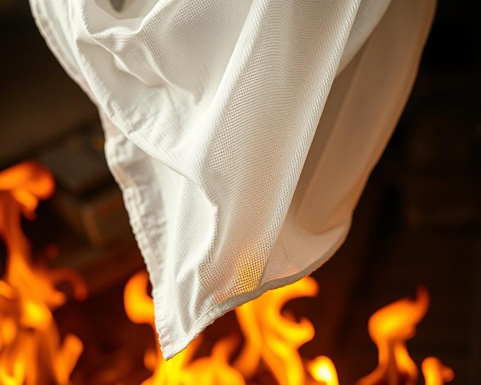 Kan kaasdoek tegen hoge temperaturen?