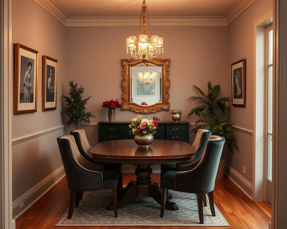 Kleine eetkamer stijlvol inrichten