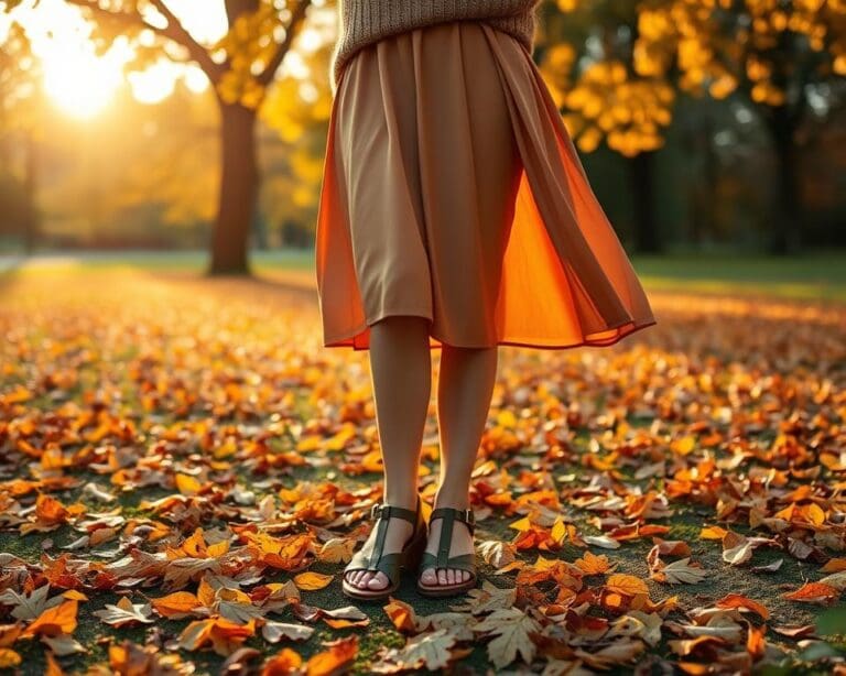 Kun je sandalen ook in de herfst dragen?