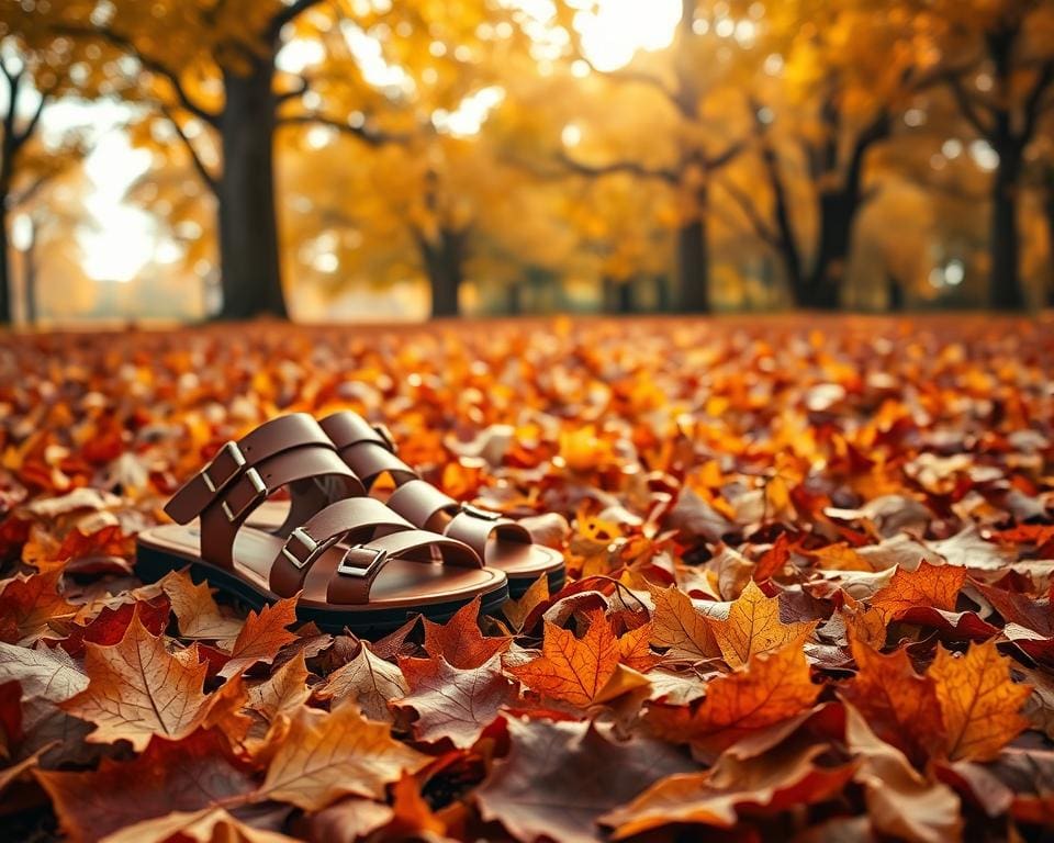 Tips voor sandalen in herfst
