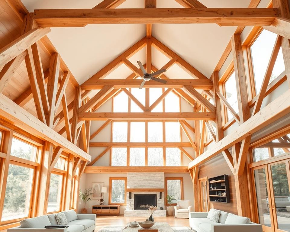 Wat zijn de voordelen van houtskeletbouw?