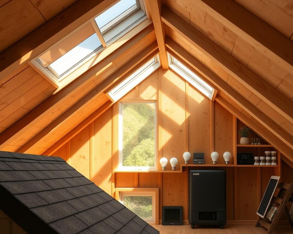Wat zijn energiezuinige oplossingen voor je zolder?