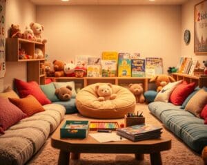 Wat zijn leuke ideeën voor een kindvriendelijke zithoek?