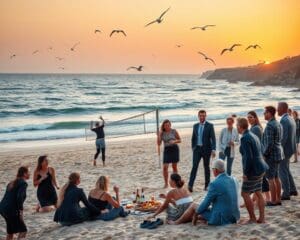 Wat zijn originele ideeën voor een bedrijfsuitje aan zee?