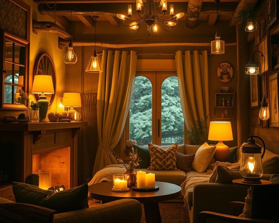 Wat zijn originele manieren om sfeerlicht toe te voegen?