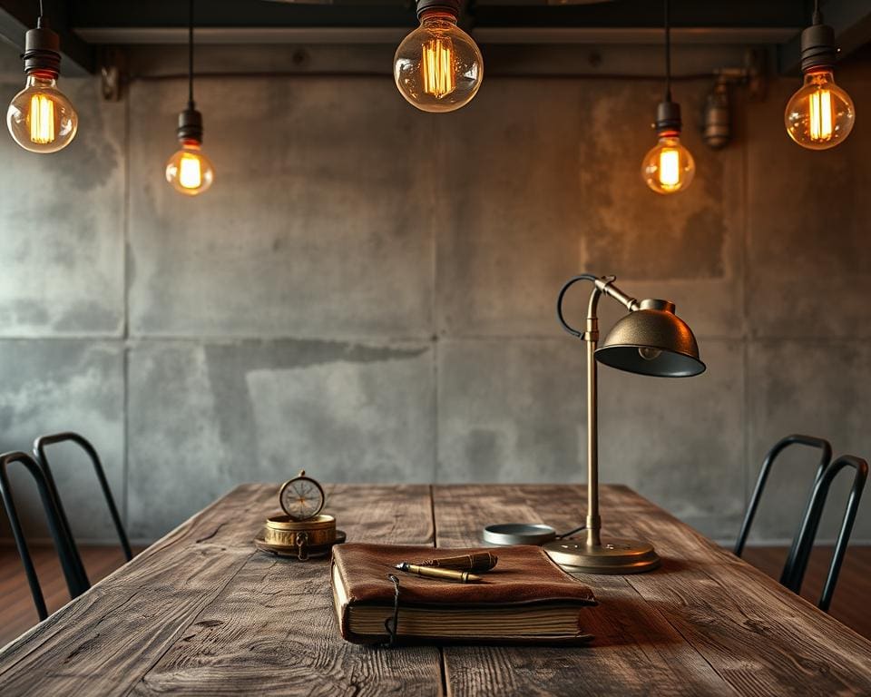 Wat zijn passende accessoires voor een rauw interieur?