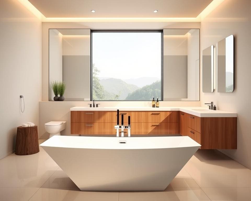 Wat zijn tips voor een slimme badkamerindeling?