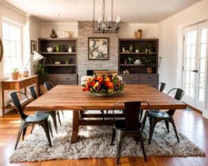 oe richt je een multifunctionele eetkamer in?