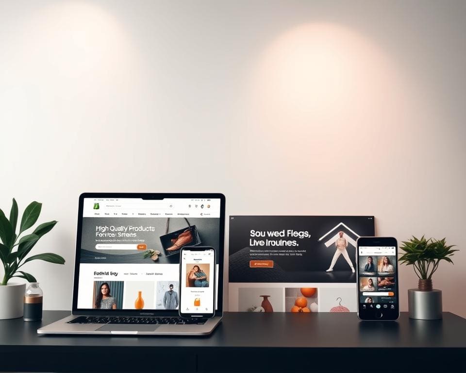 professionele Shopify webshop