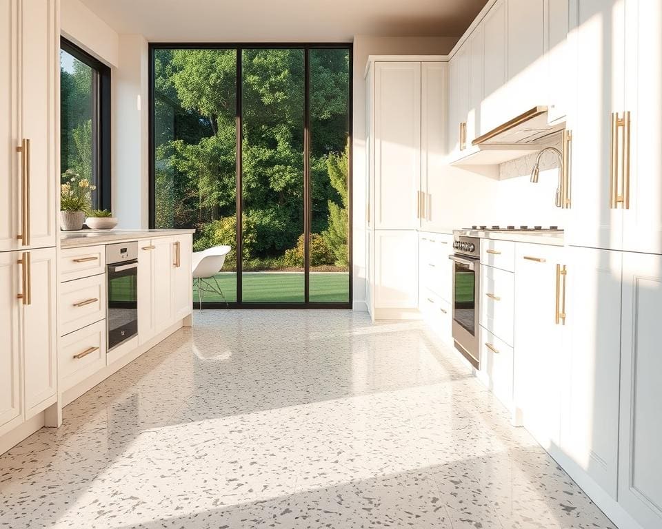 terrazzo vloer zelf maken