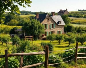 Hoe richt je een Franse boerderij in voor gezinsbewoning?