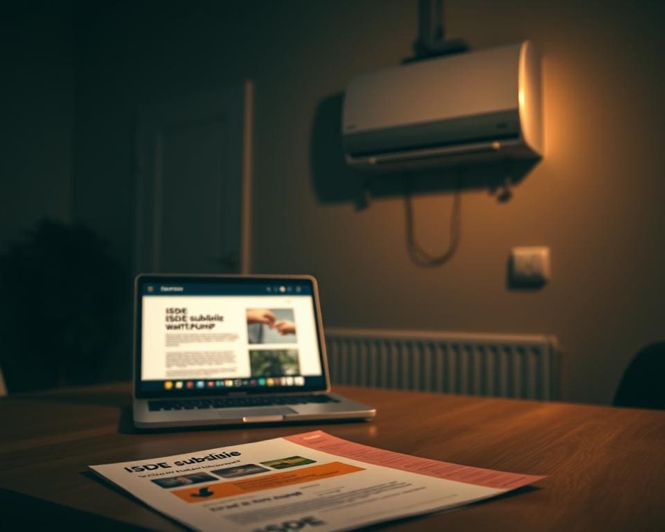 ISDE subsidie warmtepomp