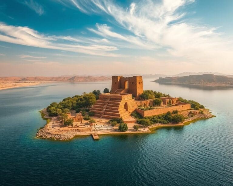 Is het Elefantine-eiland het oudste van Aswan?