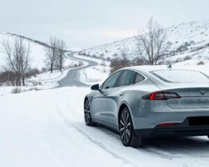 Kan een elektrische auto overweg met sneeuw?