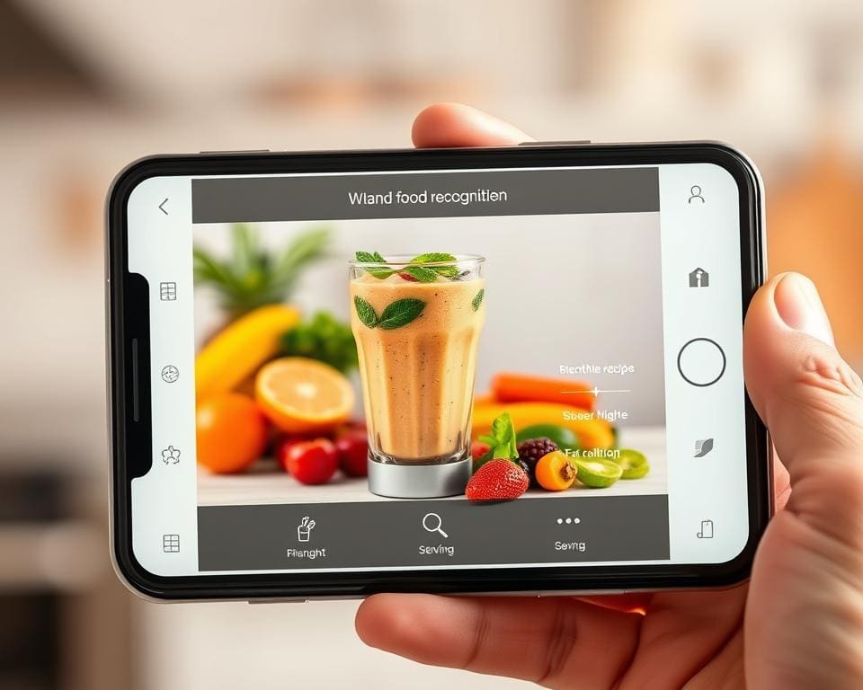 Kan je blender recepten herkennen via een app?