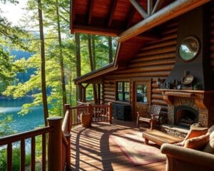 Wat zijn de voordelen van een verblijf in een blokhut?