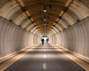 Wat zijn regels voor de aanleg van fietstunnels?