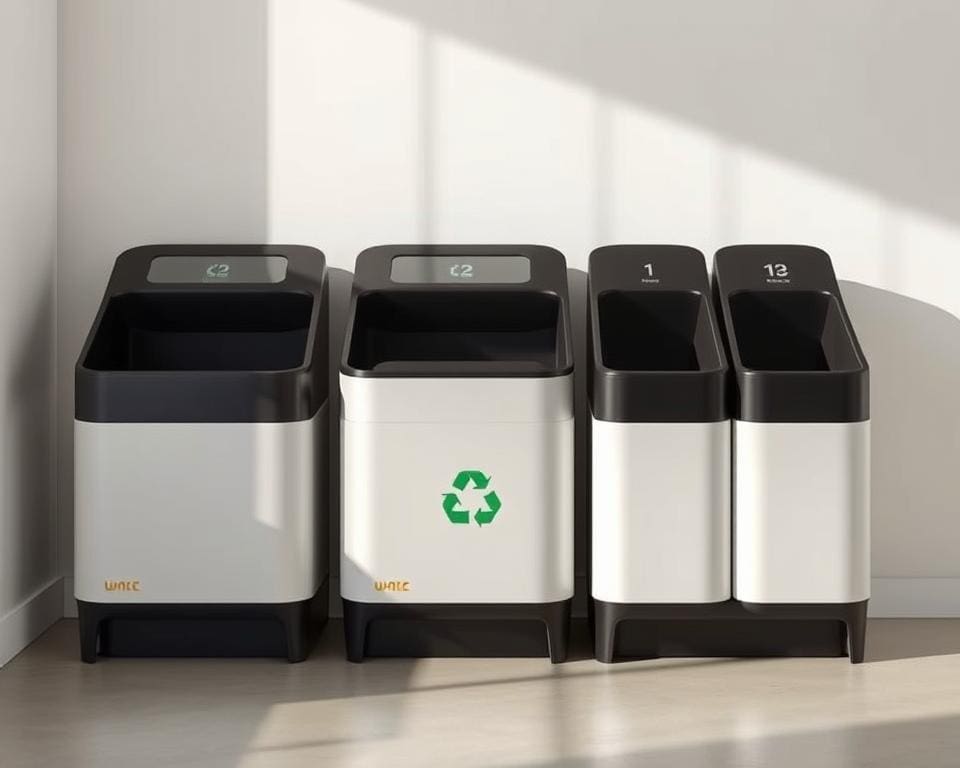 Wat zijn slimme, herbruikbare prullenbakken?