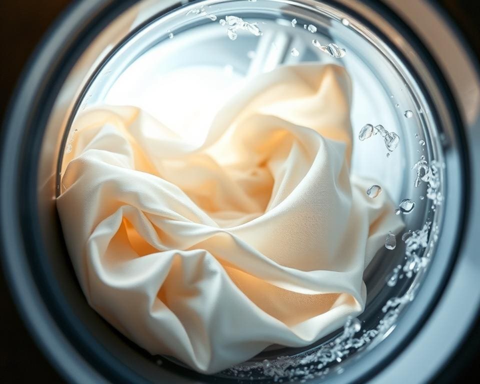 risico’s zijde wassen in wasmachine