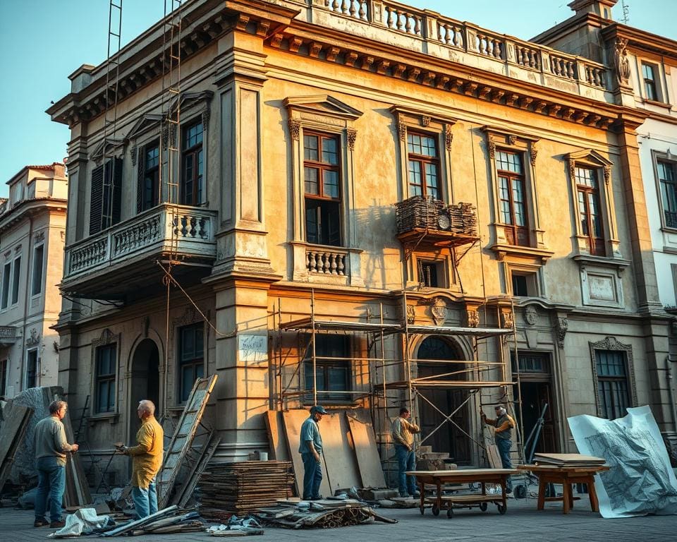 technieken erfgoedrenovatie