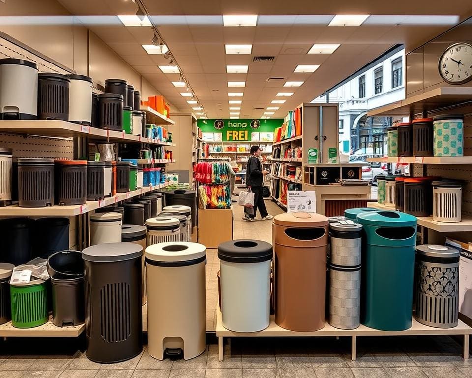 waar te koop herbruikbare prullenbakken