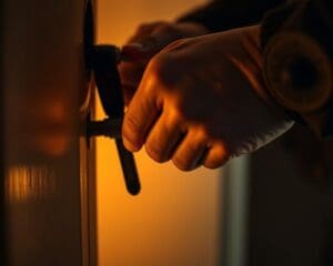 Hoe snel opent een slotenmaker een dichtgevallen deur?