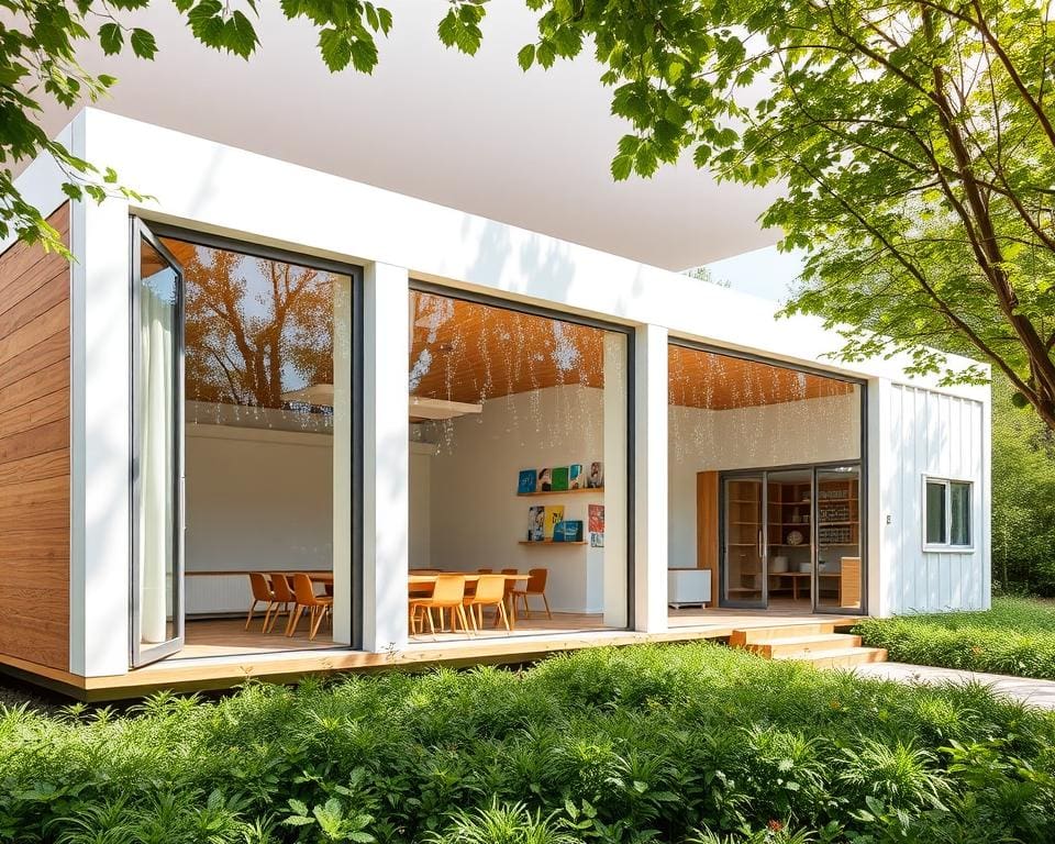 Modulaire bouwsystemen voor scholen en zorginstellingen