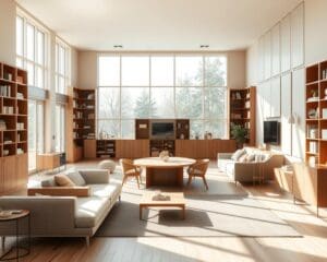 Multifunctionele ruimtes slim inrichten