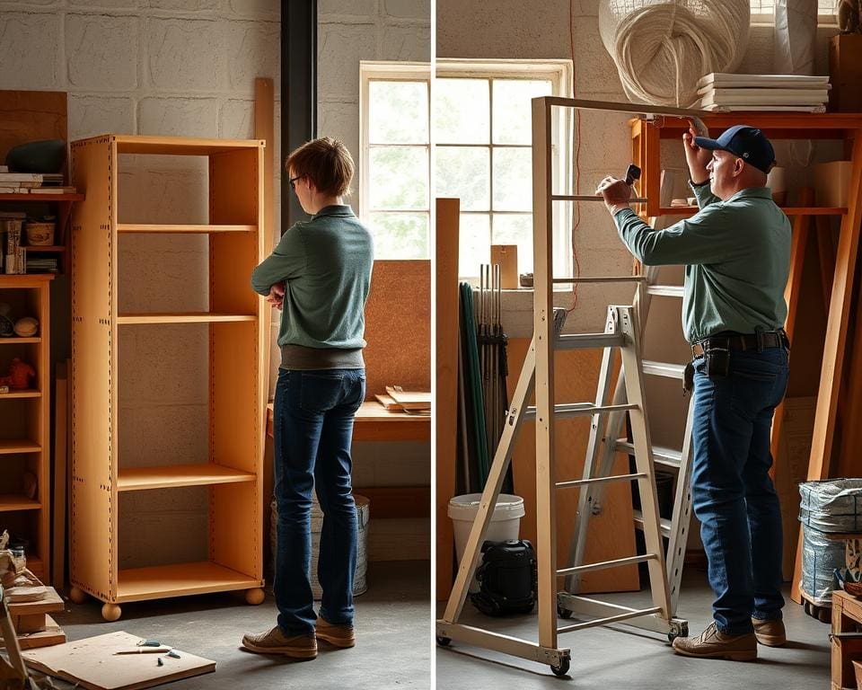 Wat is het verschil tussen zelf installeren en laten doen?