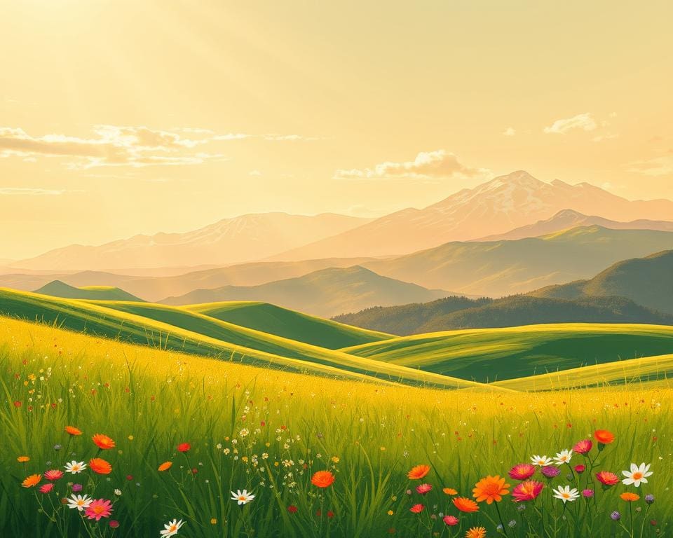 Welke app helpt bij het tekenen van landschappen?