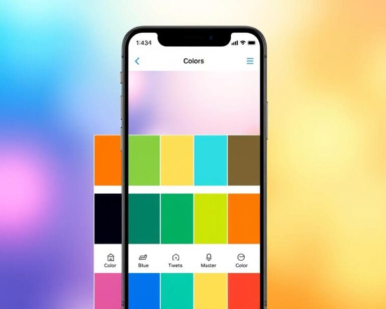Welke app is top voor kleurschema's in kunst?