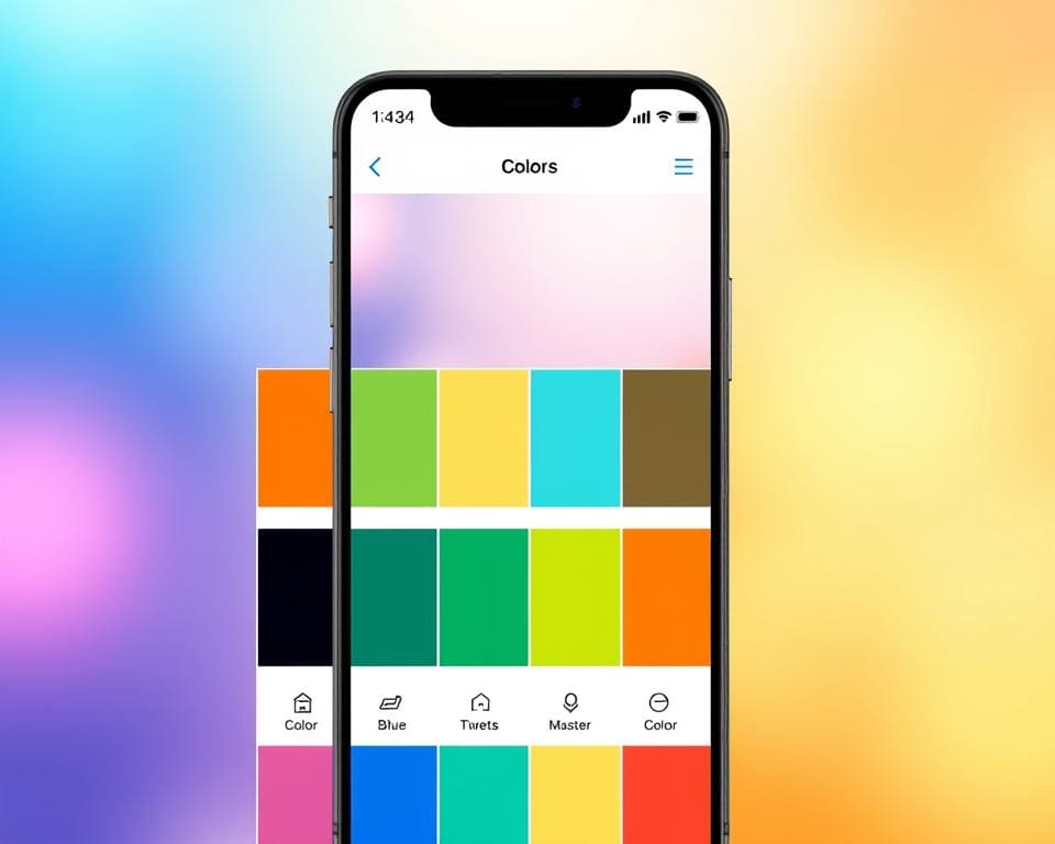 Welke app is top voor kleurschema's in kunst?