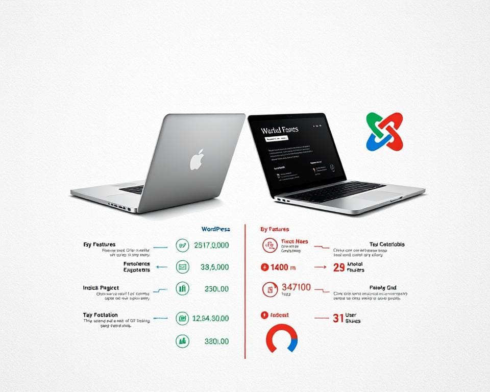 WordPress versus Joomla vergelijking