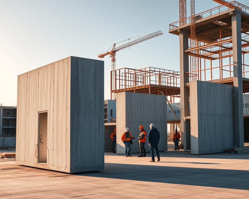 invloed prefab beton planning