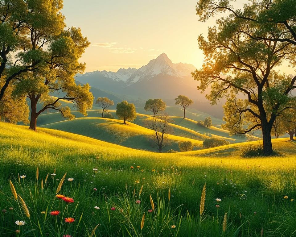 landschap illustratie software