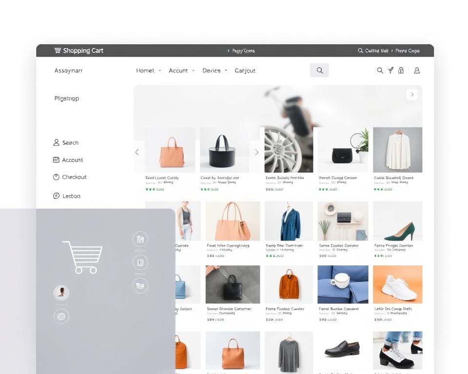 webshop funcionaliteiten