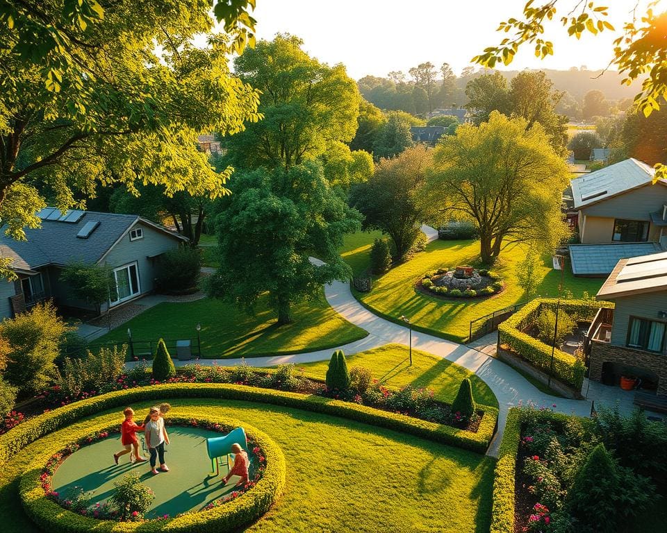 Hoe plan je een kindvriendelijke buurt met veel groen?
