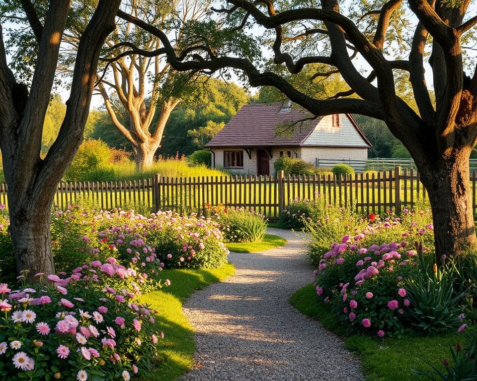 Hoe stem je tuininrichting af op landelijke architectuur?